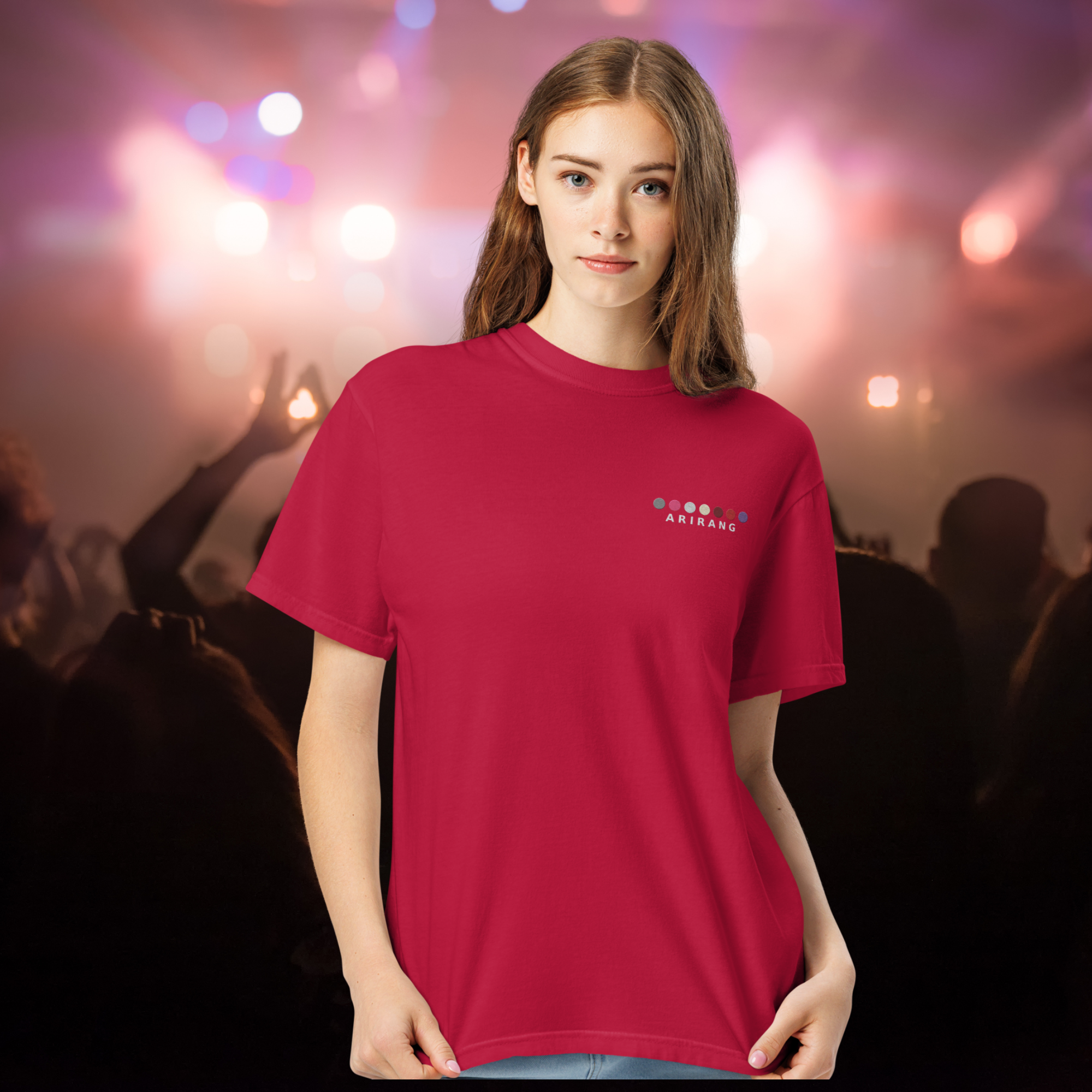 ARIRANG Embroidered T-Shirts