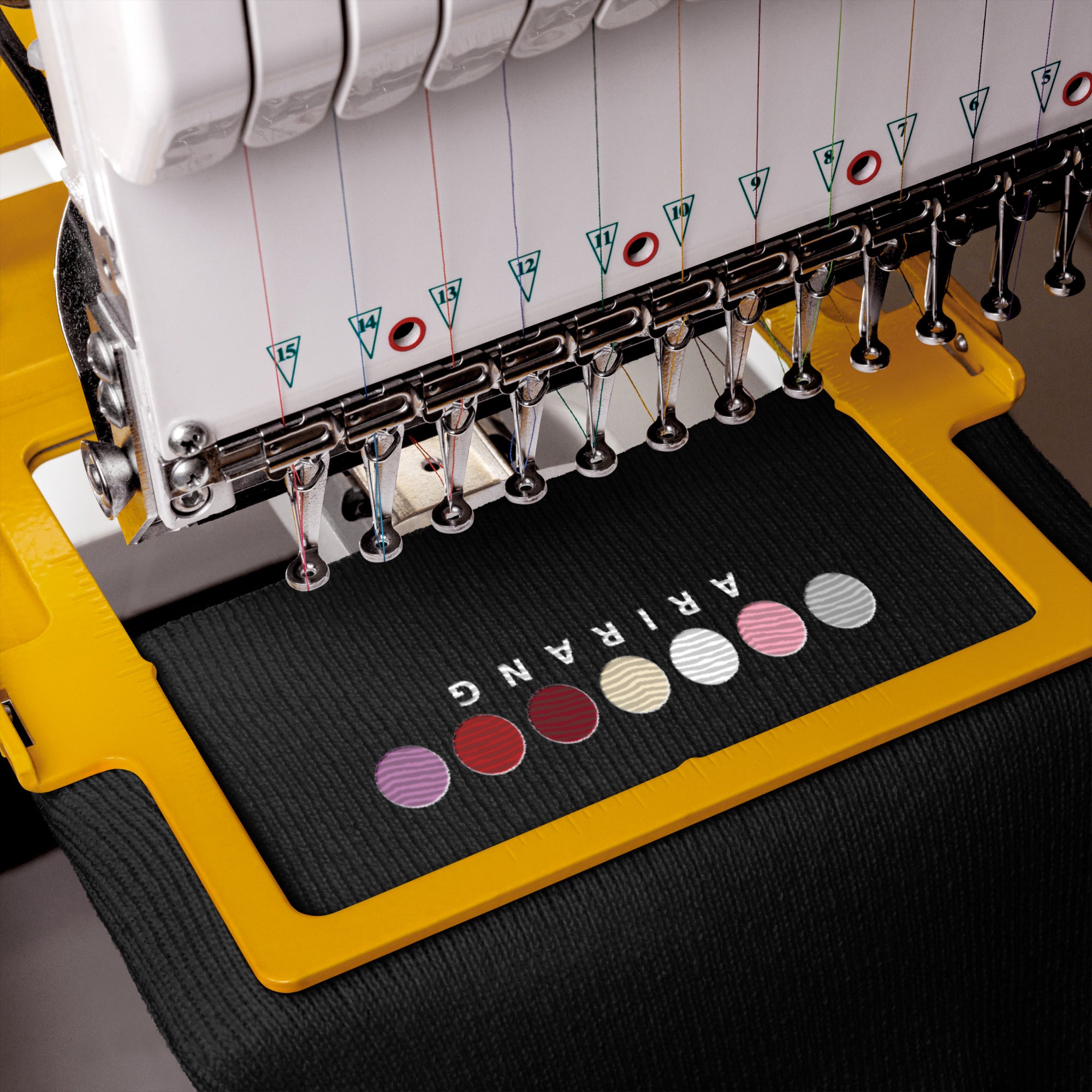 ARIRANG Embroidered Cuffed Ribbed Beanie