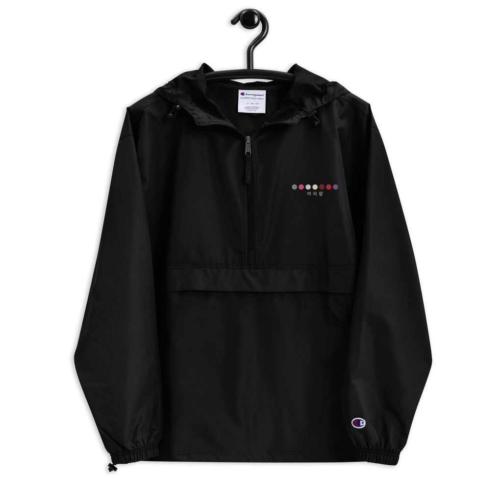 ARIRANG Embroidered Champion Packable Unisex Jacket (아리랑)