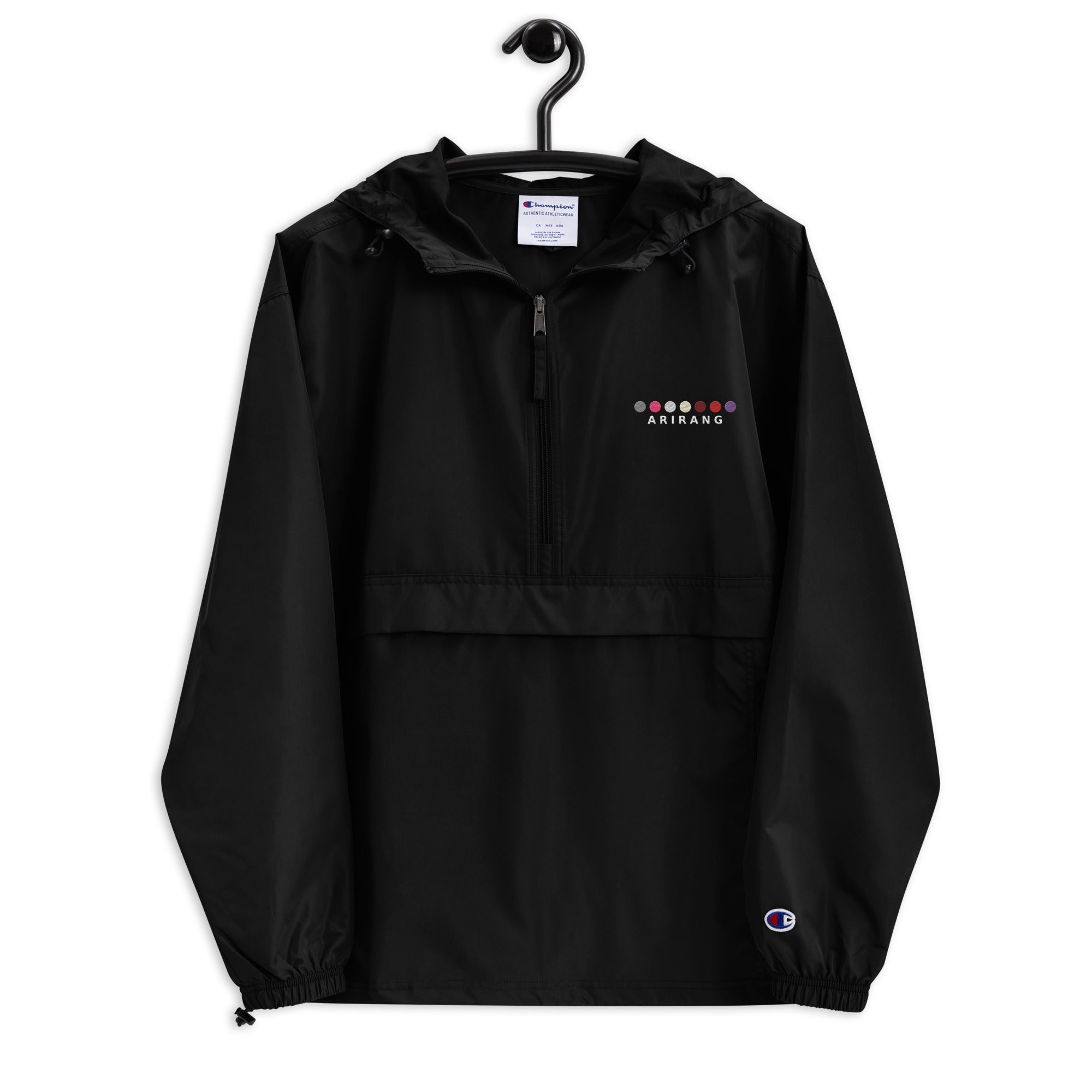 ARIRANG Embroidered Champion Packable Jacket
