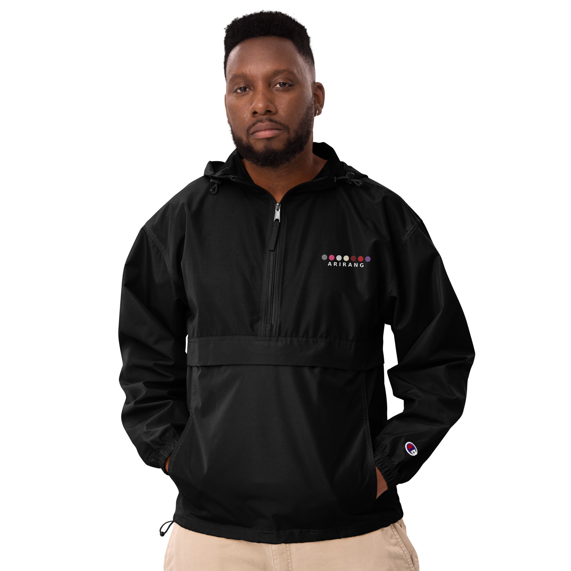 ARIRANG Embroidered Champion Packable Jacket