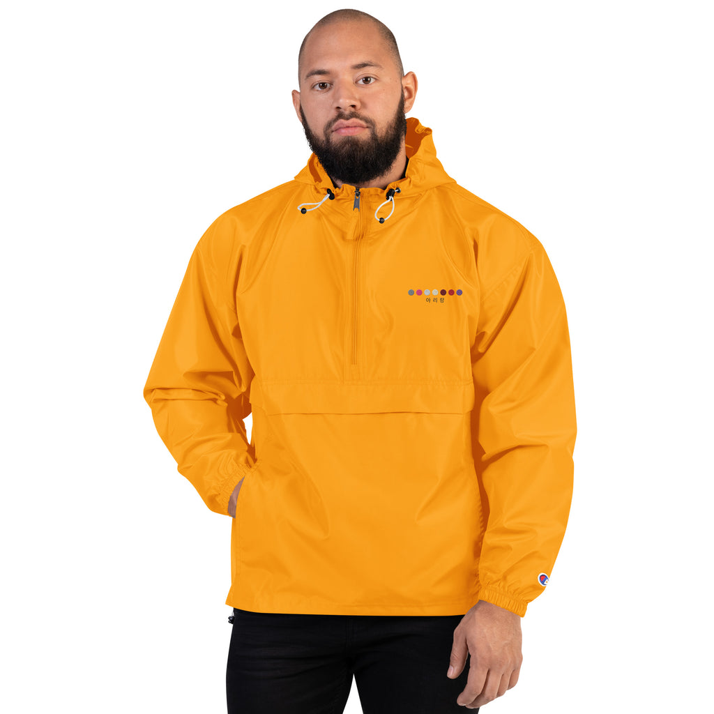 ARIRANG Embroidered Champion Packable Unisex Jacket (아리랑)