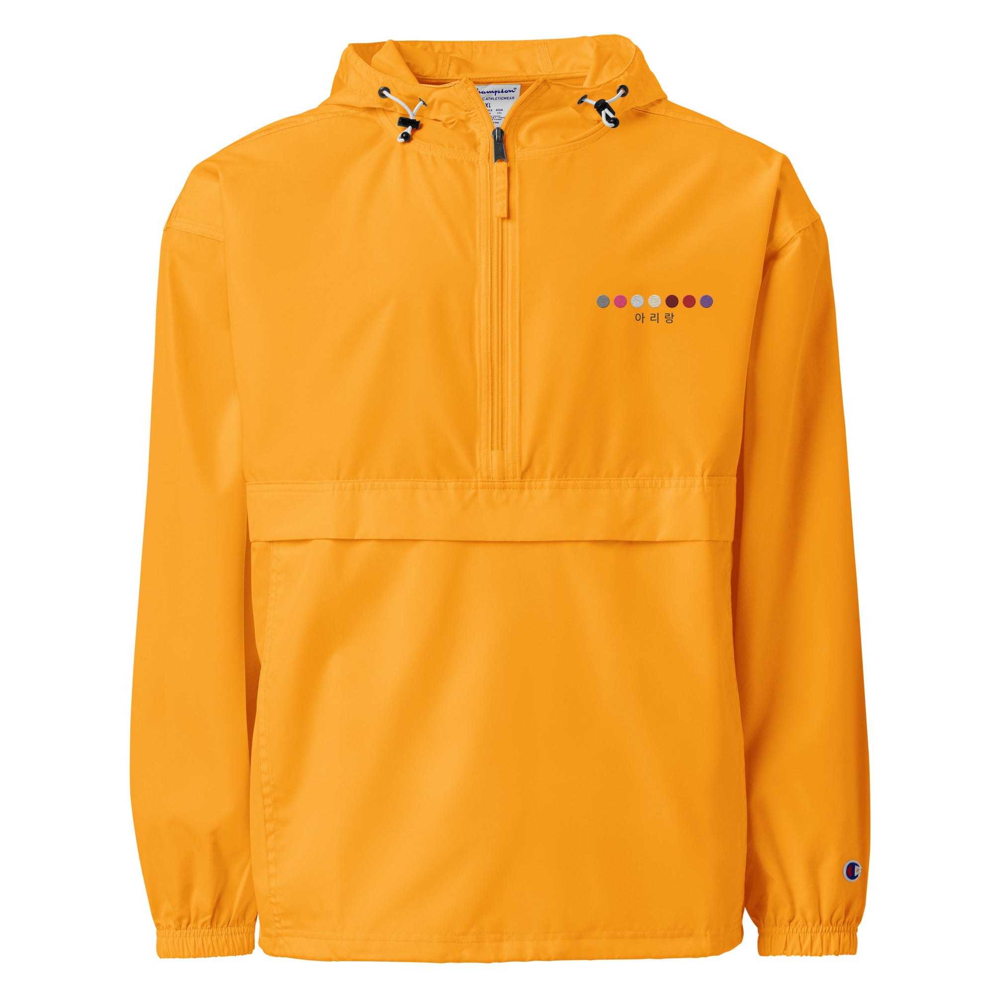 ARIRANG Embroidered Champion Packable Unisex Jacket (아리랑)