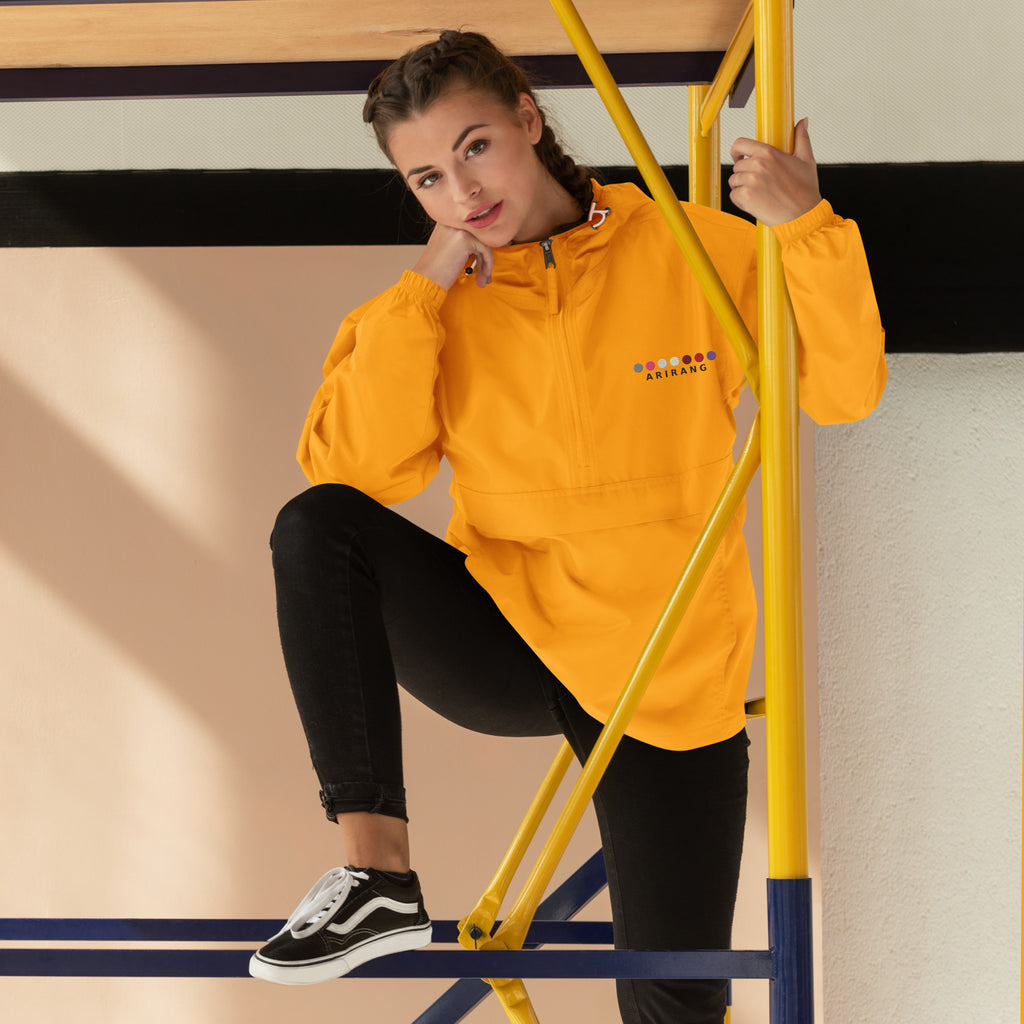ARIRANG Embroidered Champion Packable Jacket