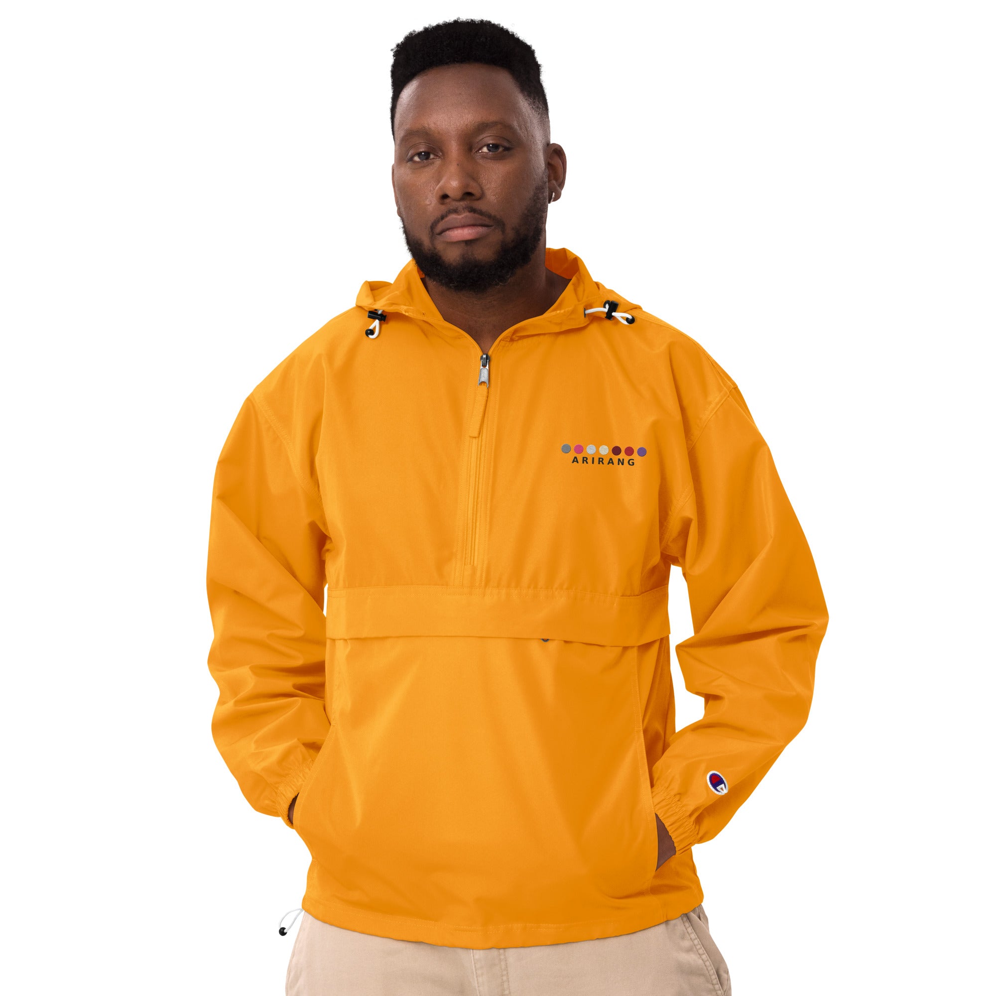 ARIRANG Embroidered Champion Packable Jacket