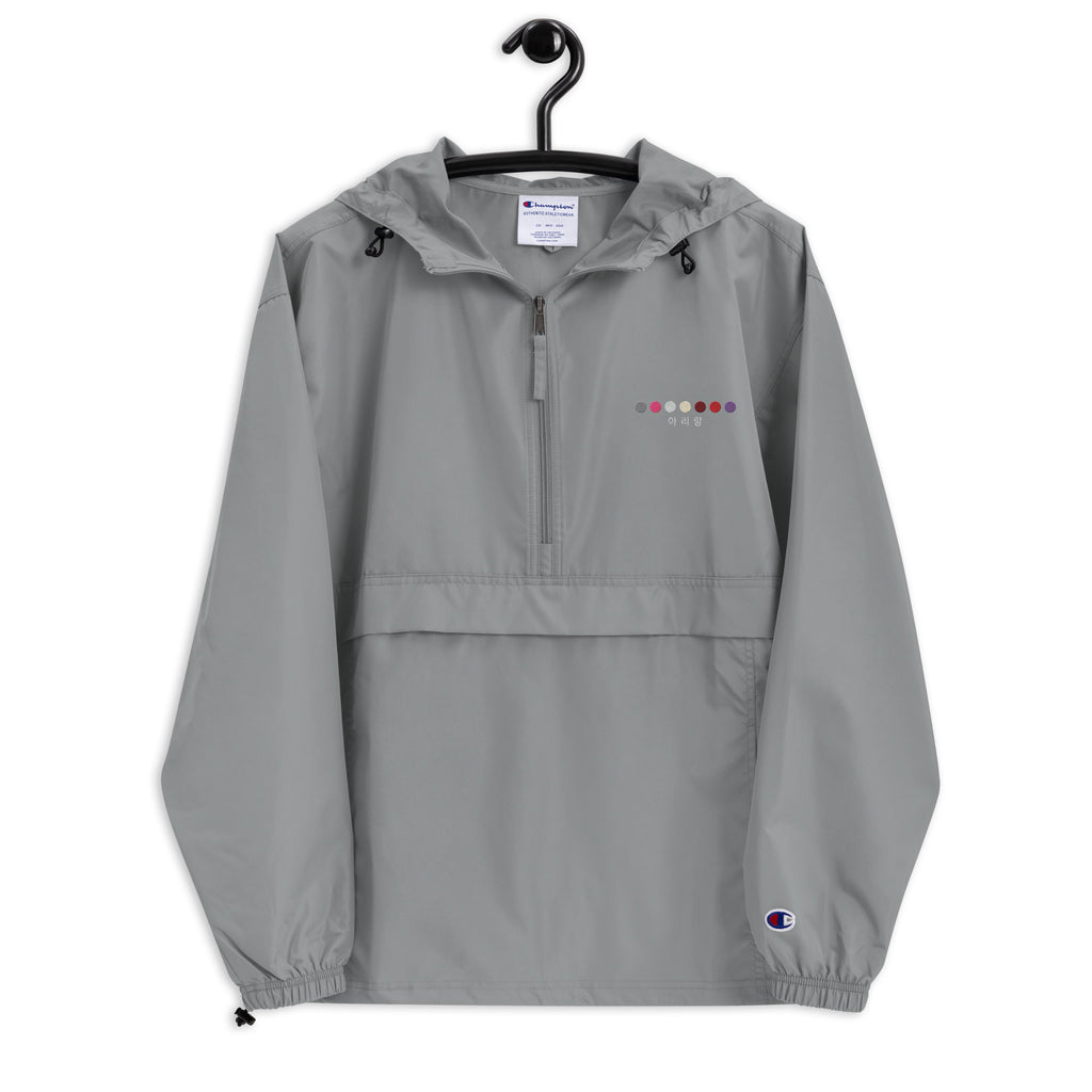 ARIRANG Embroidered Champion Packable Unisex Jacket (아리랑)