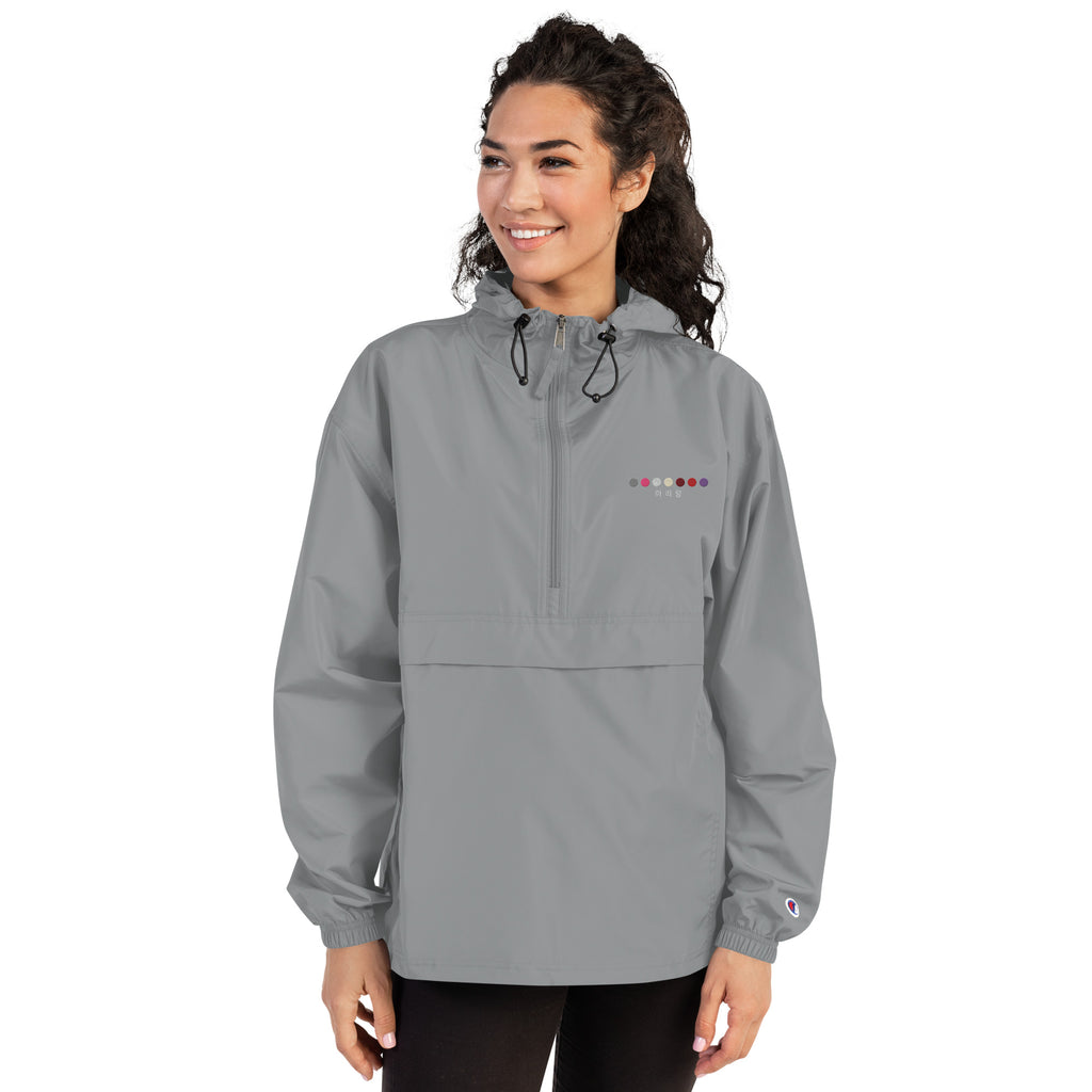 ARIRANG Embroidered Champion Packable Unisex Jacket (아리랑)