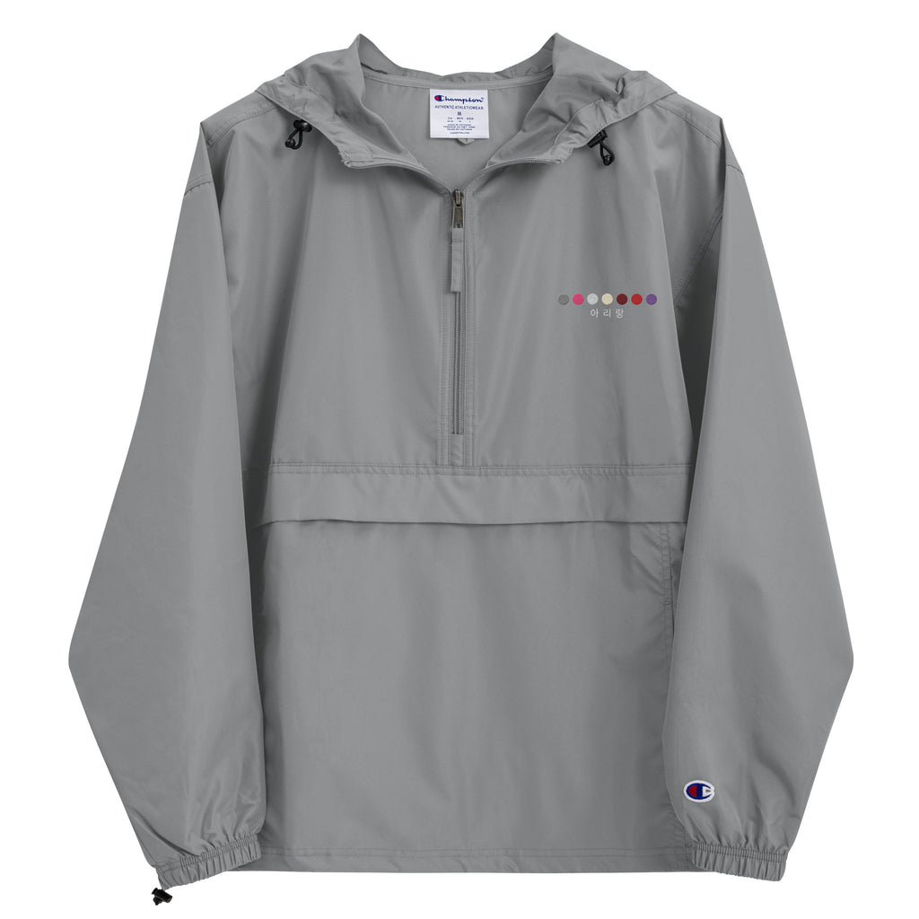 ARIRANG Embroidered Champion Packable Unisex Jacket (아리랑)