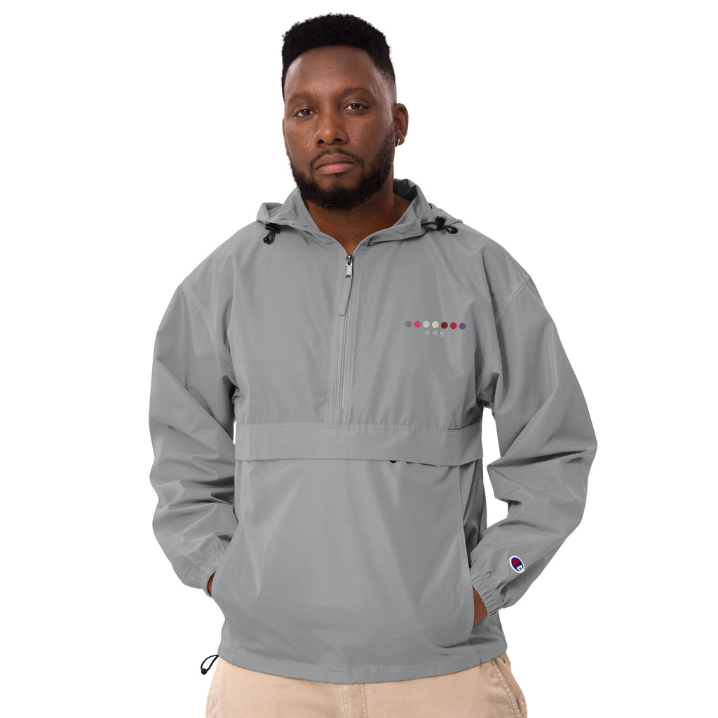 ARIRANG Embroidered Champion Packable Unisex Jacket (아리랑)