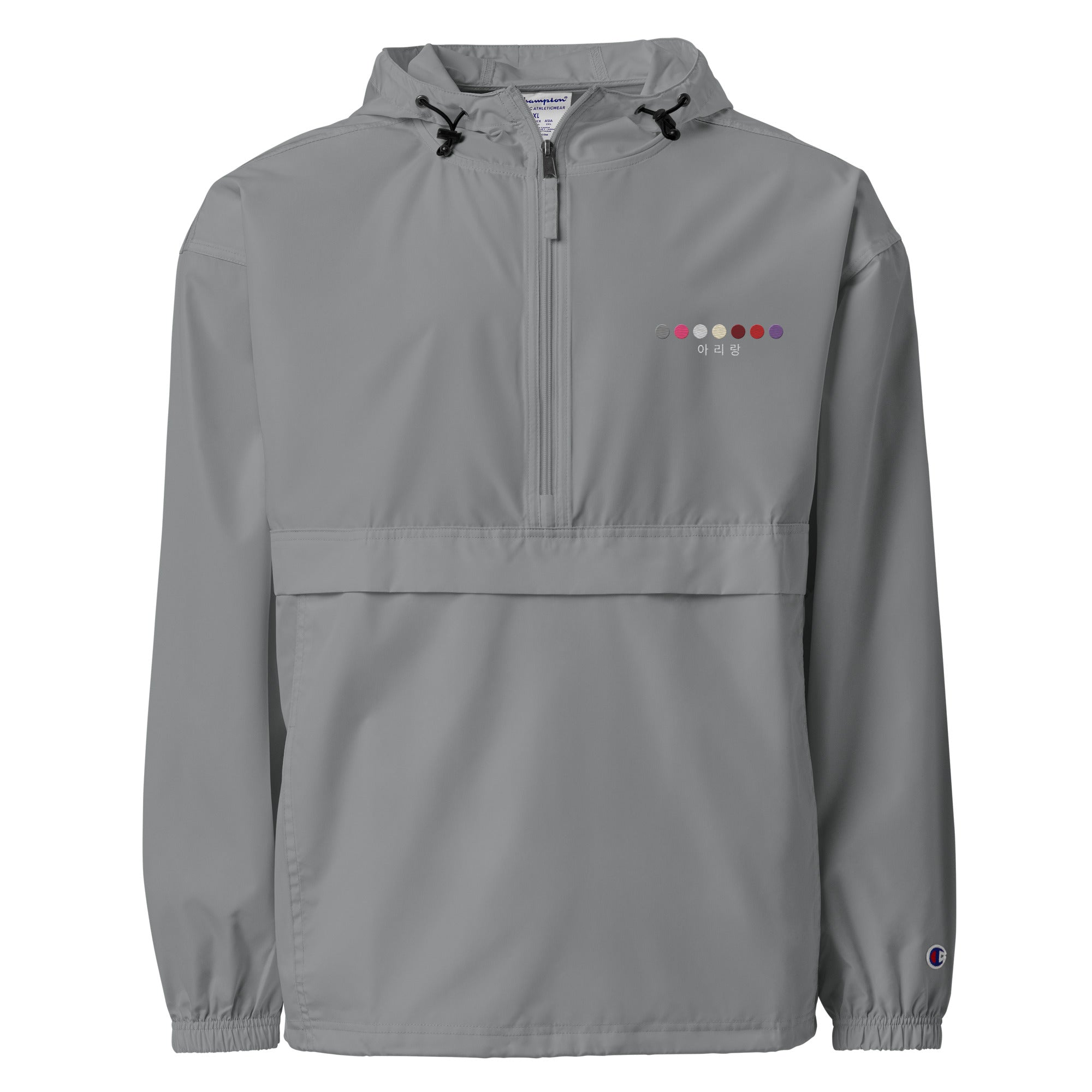 ARIRANG Embroidered Champion Packable Unisex Jacket (아리랑)