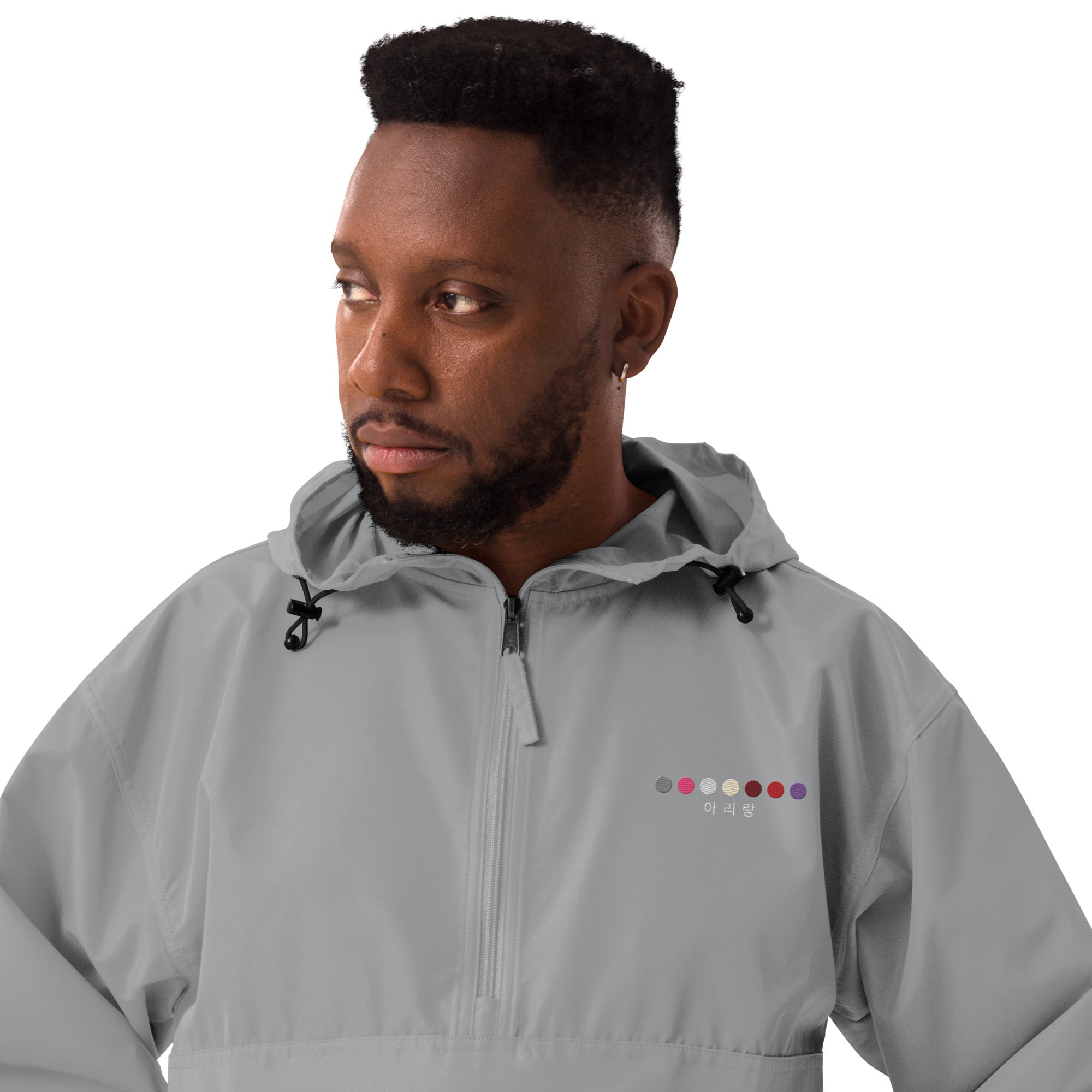 ARIRANG Embroidered Champion Packable Unisex Jacket (아리랑)