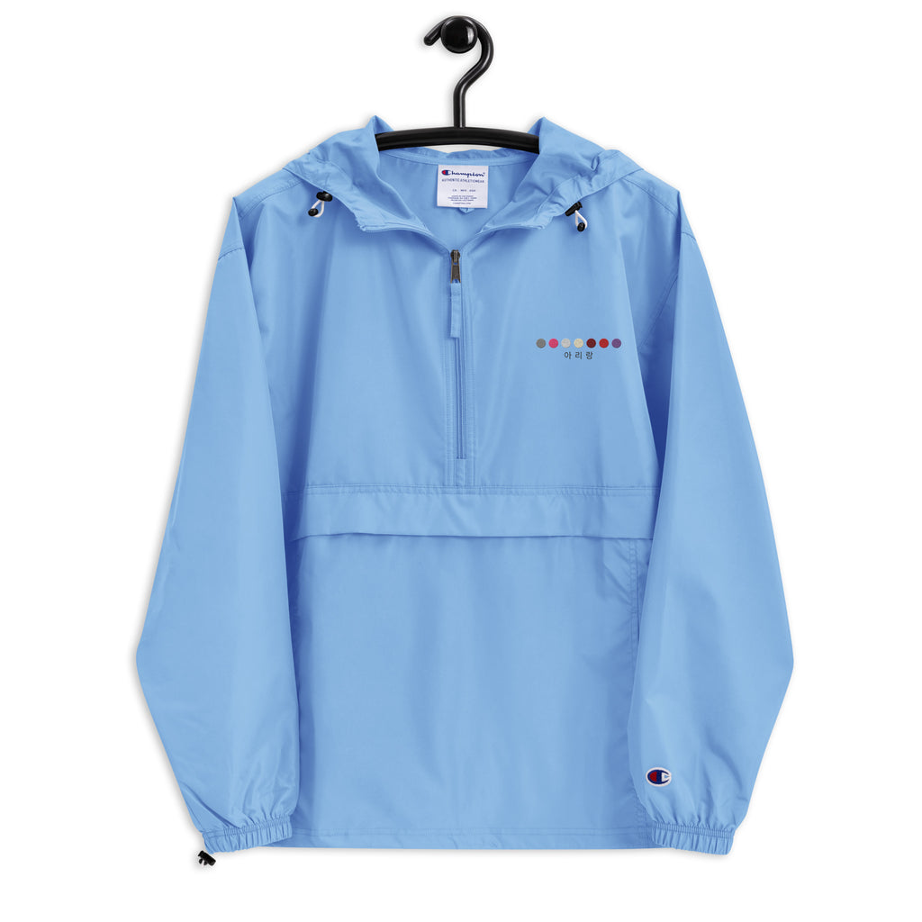 ARIRANG Embroidered Champion Packable Unisex Jacket (아리랑)
