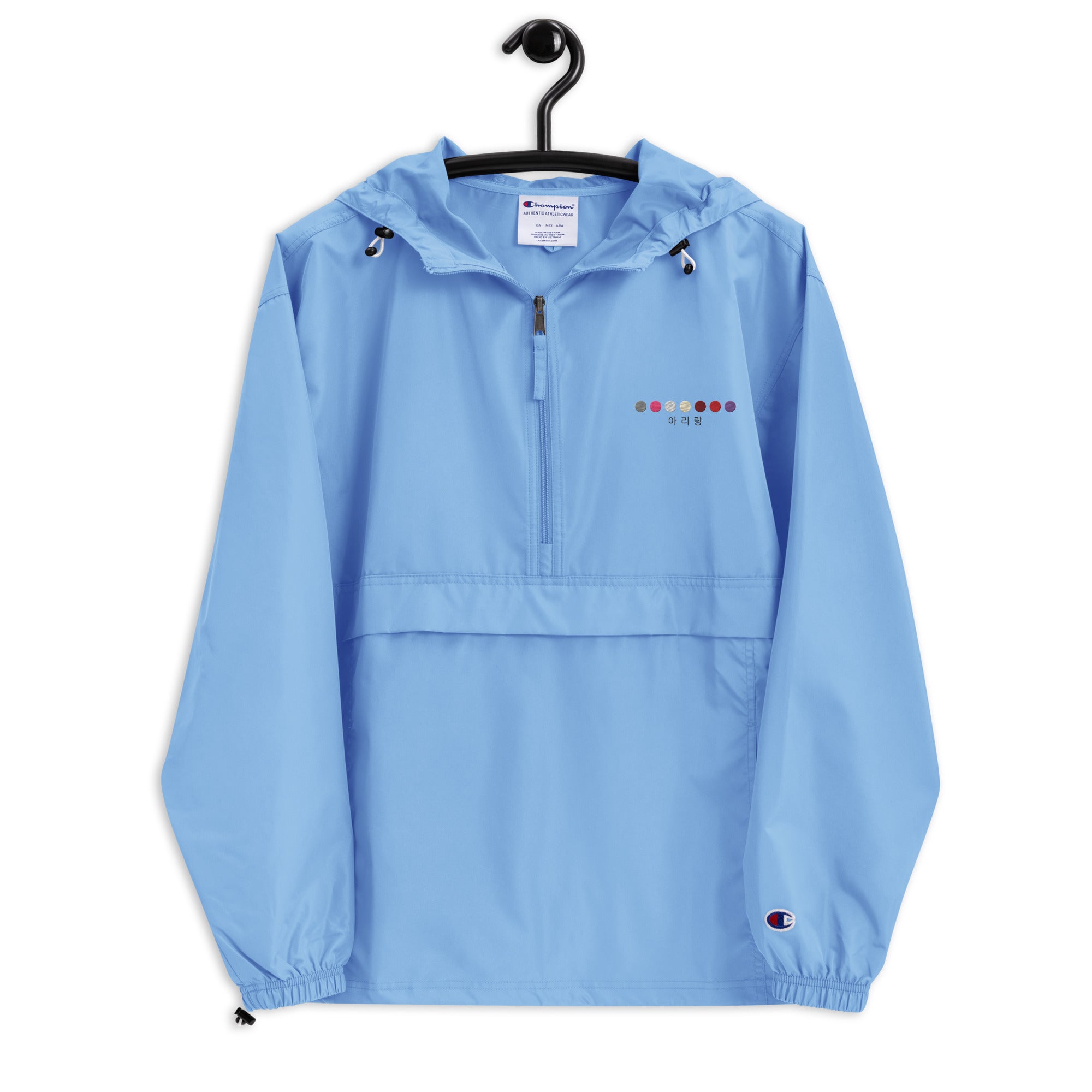 ARIRANG Embroidered Champion Packable Unisex Jacket (아리랑)