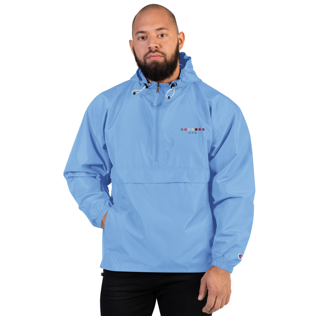 ARIRANG Embroidered Champion Packable Unisex Jacket (아리랑)