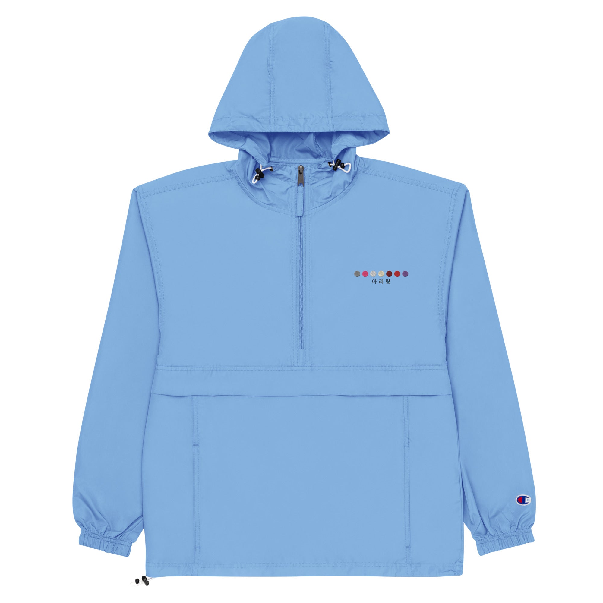 ARIRANG Embroidered Champion Packable Unisex Jacket (아리랑)