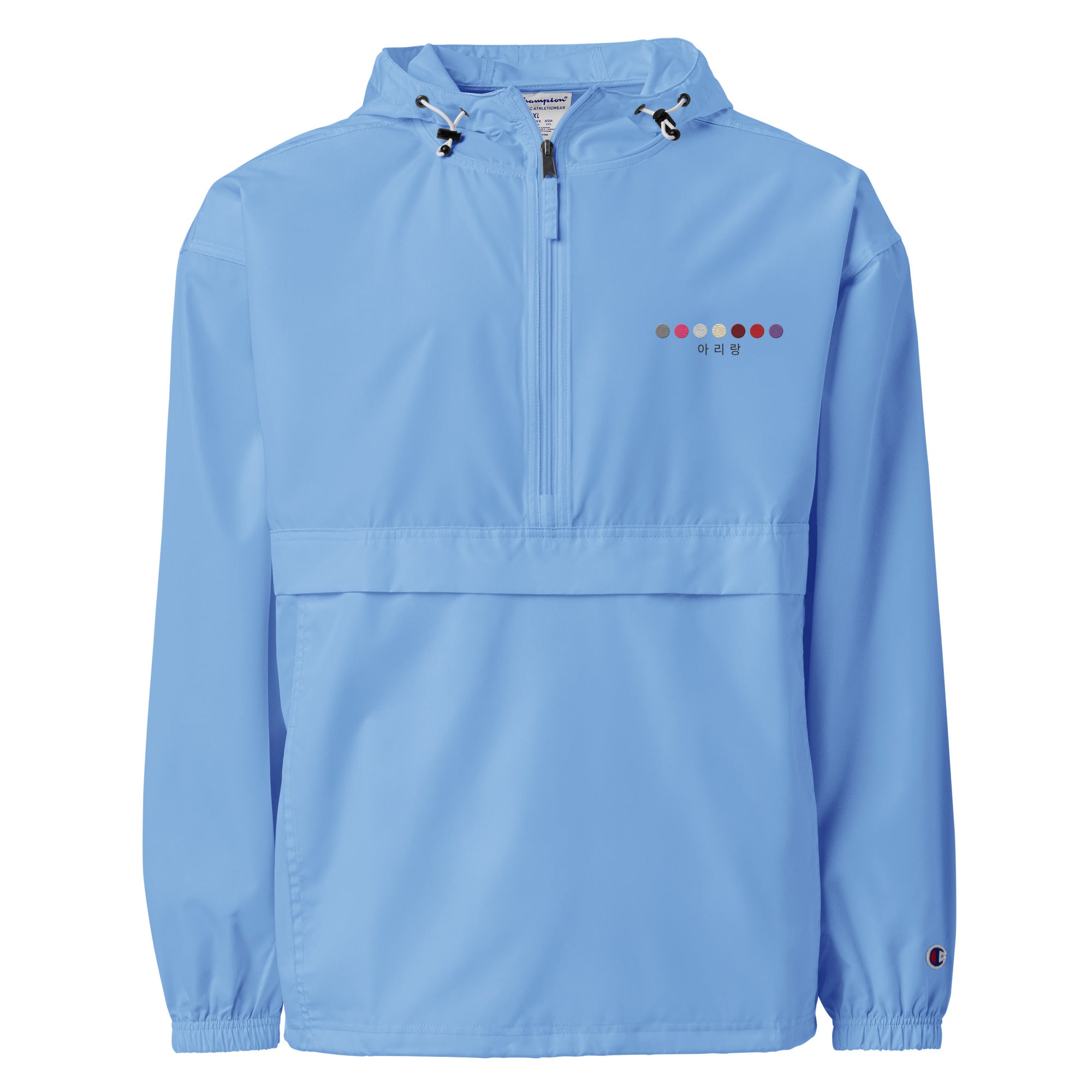 ARIRANG Embroidered Champion Packable Unisex Jacket (아리랑)