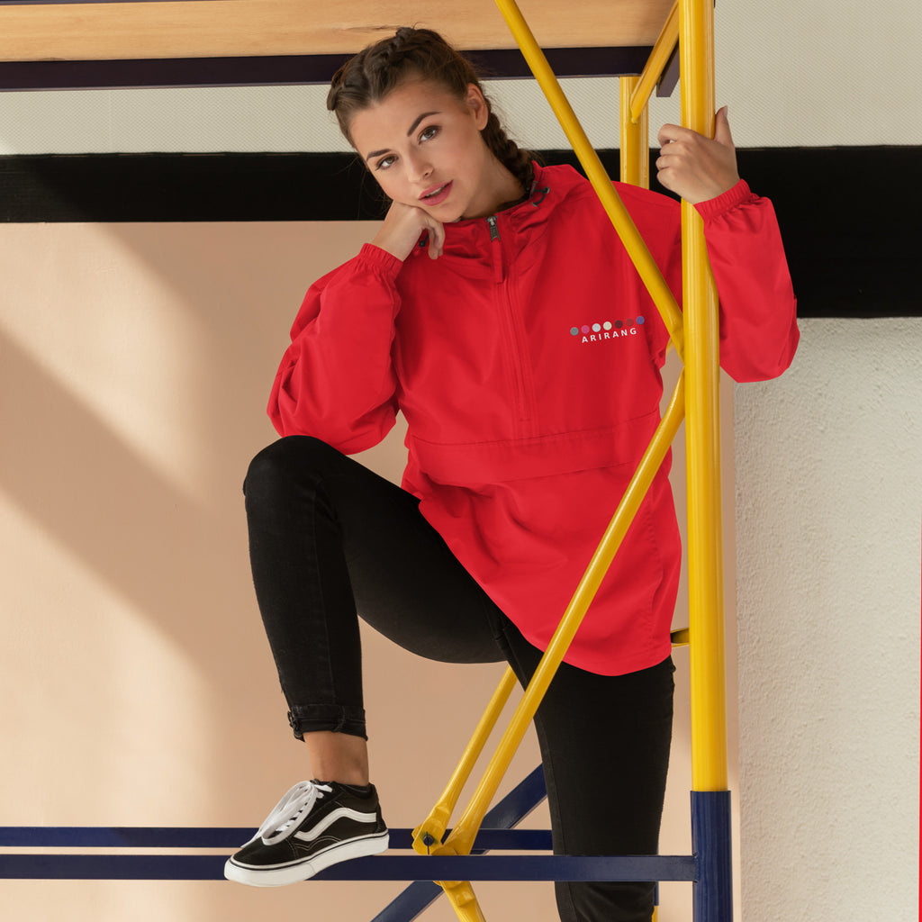 ARIRANG Embroidered Champion Packable Jacket