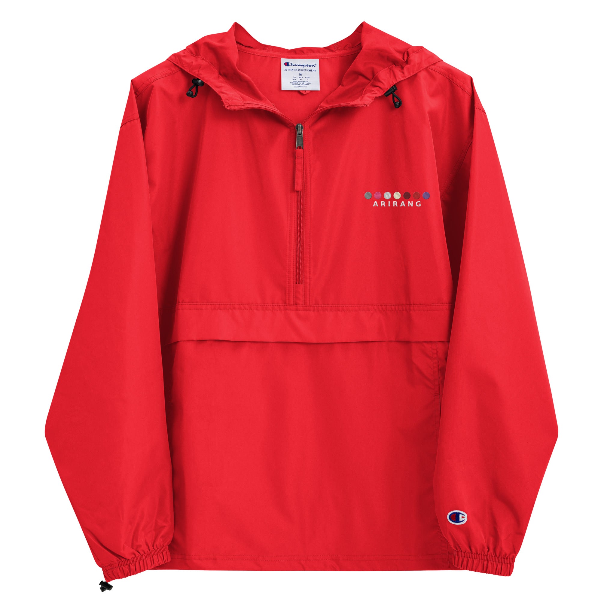 ARIRANG Embroidered Champion Packable Jacket