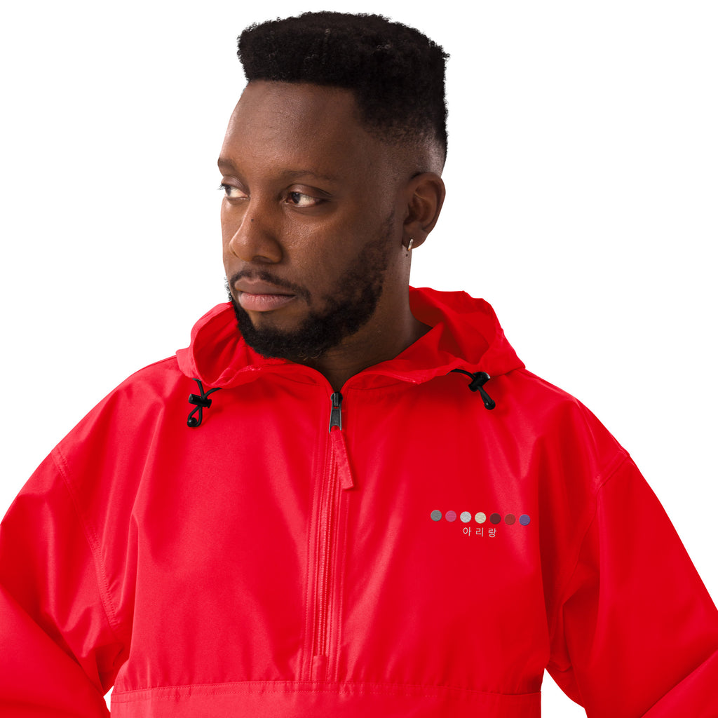 ARIRANG Embroidered Champion Packable Unisex Jacket (아리랑)