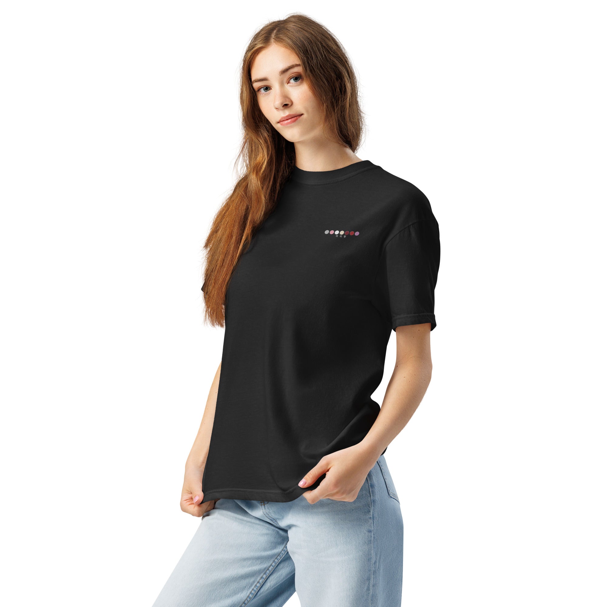 ARIRANG Embroidered Classic T-Shirt – Concert & Everyday Wear (아리랑)