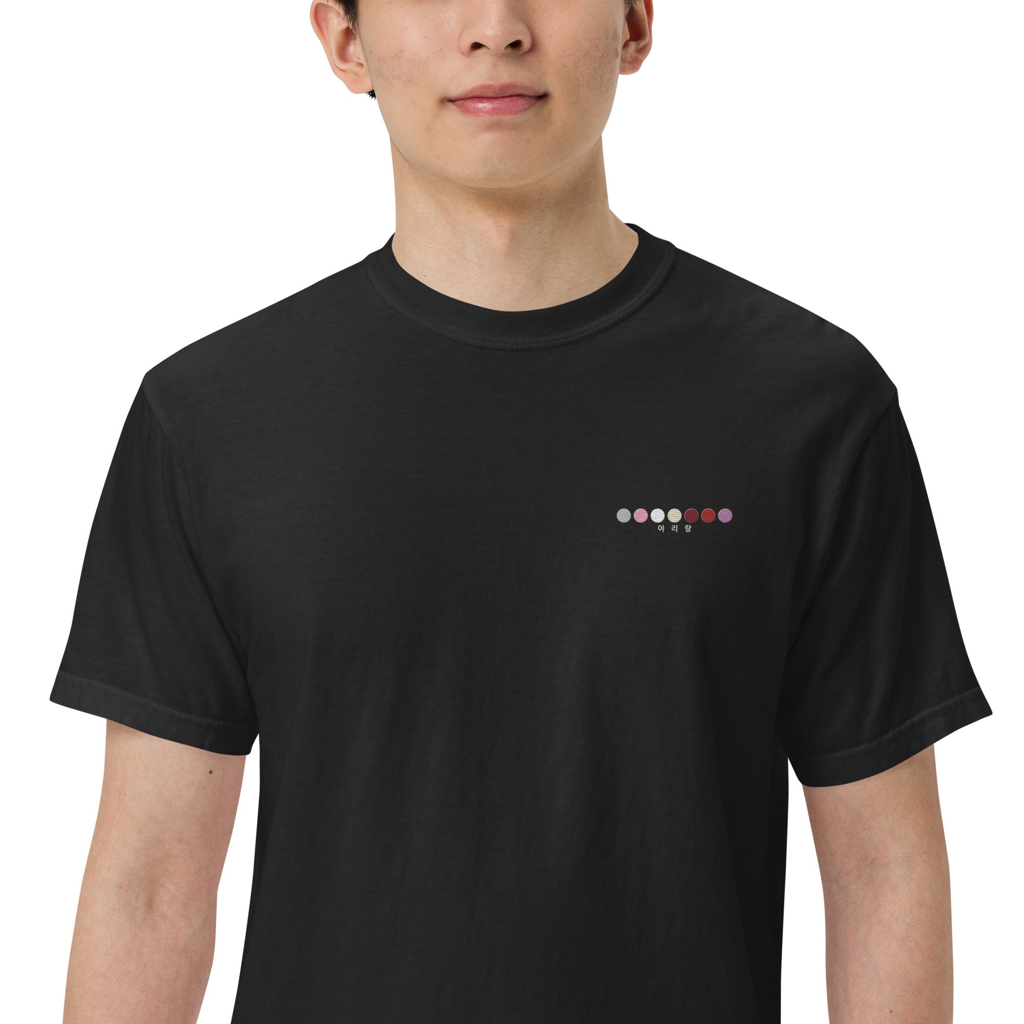 ARIRANG Embroidered Classic T-Shirt – Concert & Everyday Wear (아리랑)