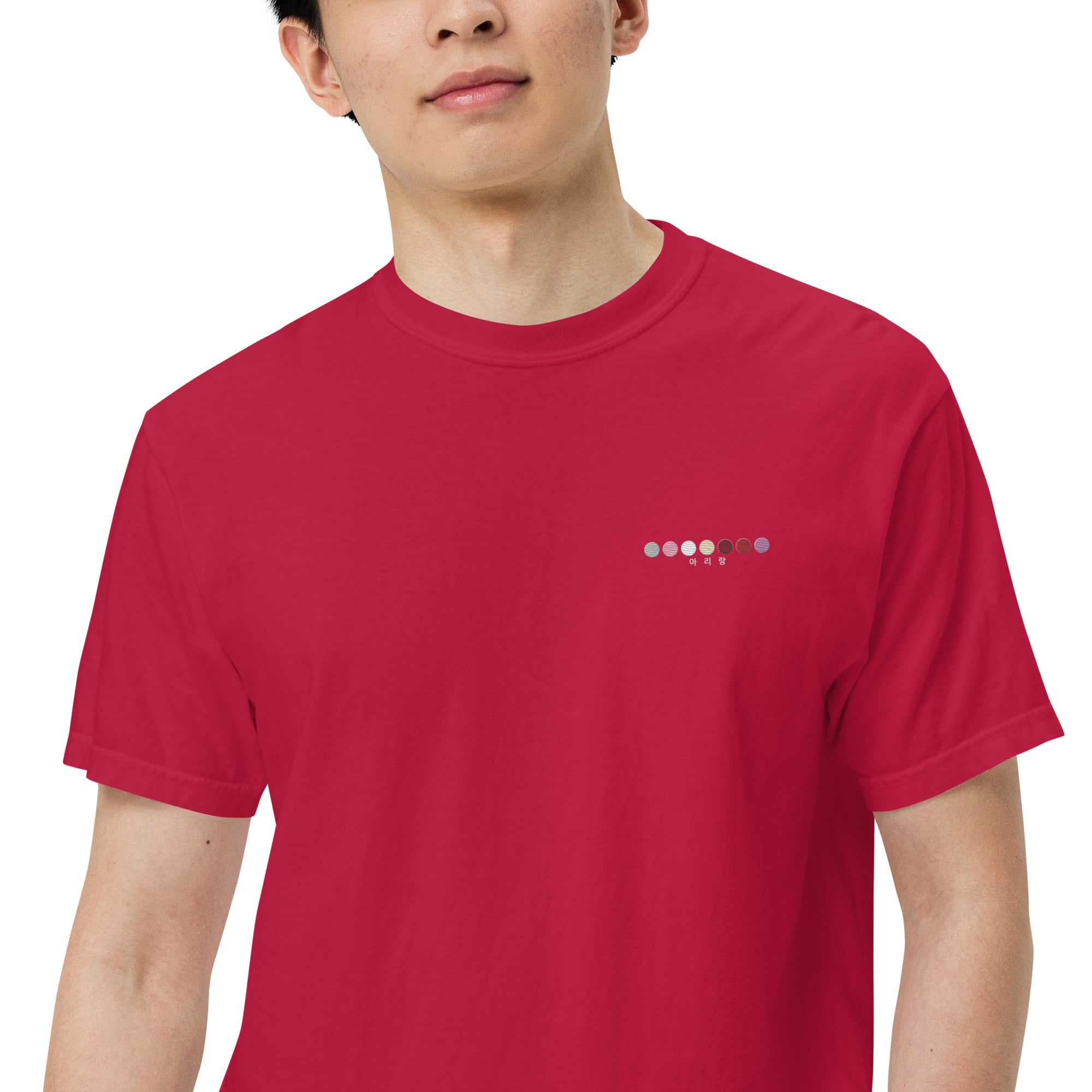 ARIRANG Embroidered Classic T-Shirt – Concert & Everyday Wear (아리랑)